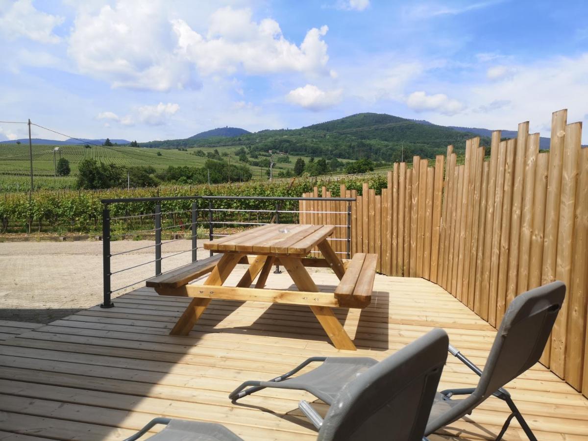 Cocon De Caractere Au Coeur Des Vignes Alsaciennes Lägenhet Bergheim Exteriör bild